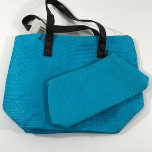 Nordstroms Tote & Clutch NWT